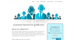 Desktop Screenshot of gnddt.com